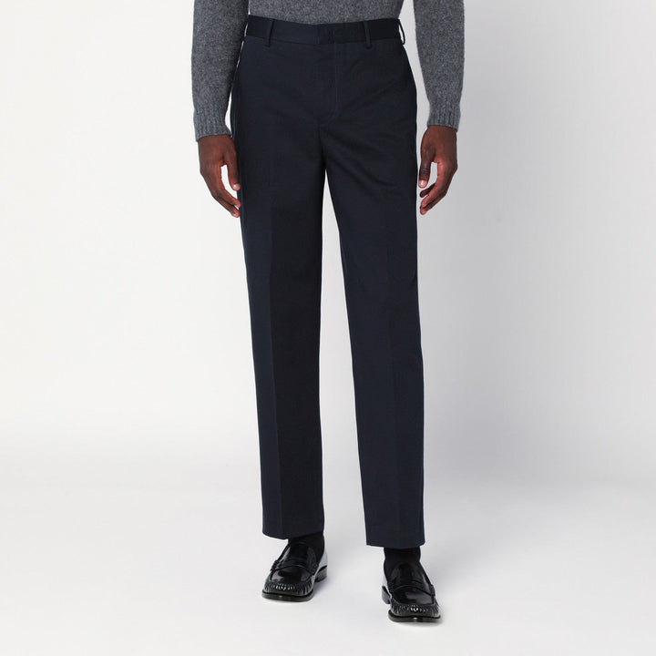 Pants PT Torino - Navy blue cotton trousers Brand