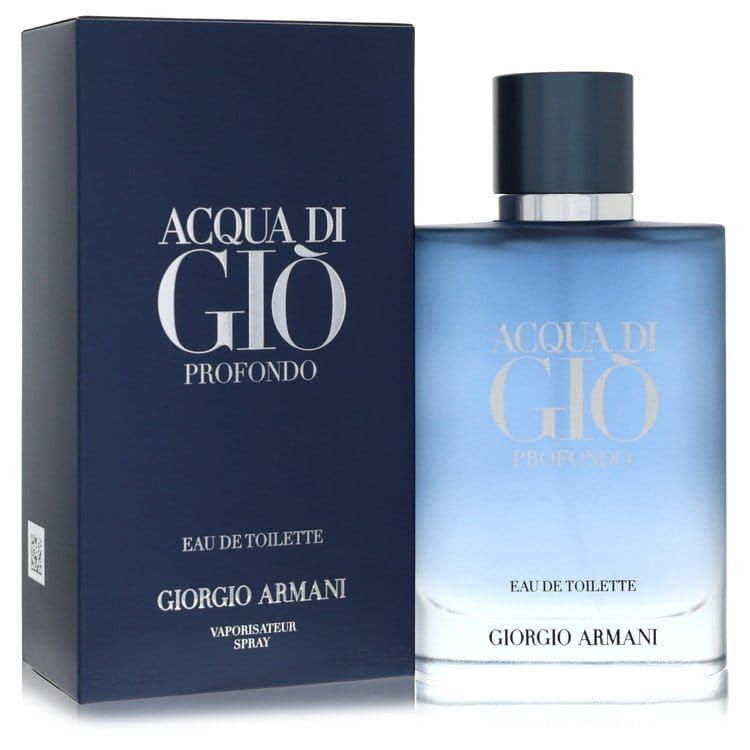 Acqua Di Gio Profondo Eau De Toilette Spray By Giorgio Armani Brand Perfume & Cologne 100 ml Eau De Toilette Spray