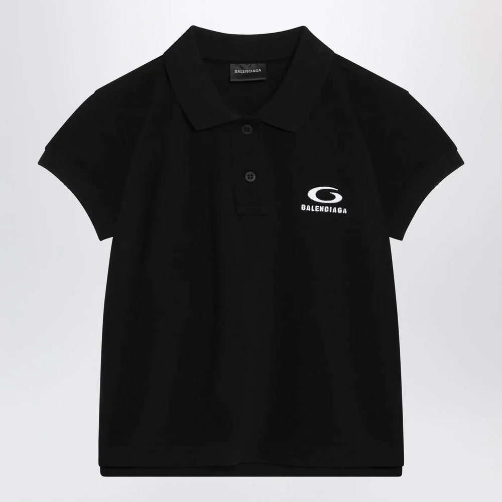 Balenciaga - Black Laurel Classic polo Brand Polo S