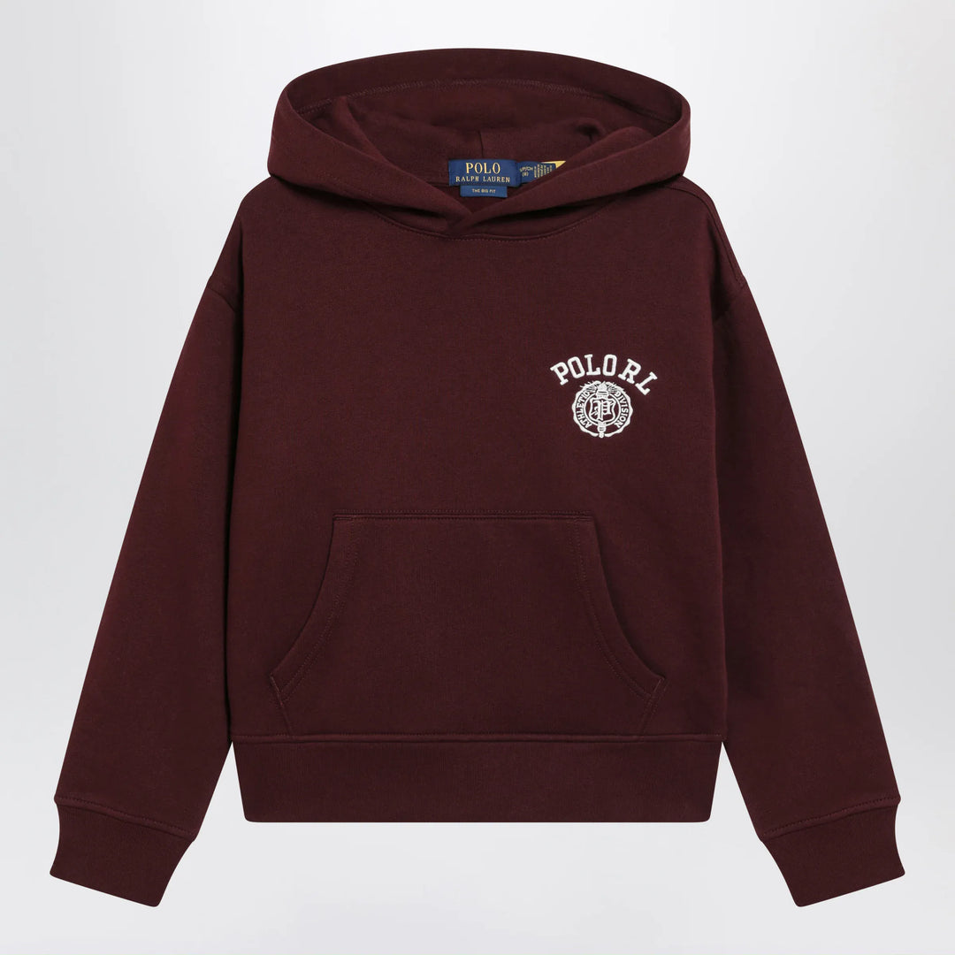Polo Ralph Lauren - Dark Burgundy The Big-Fit Hoodie Brand M