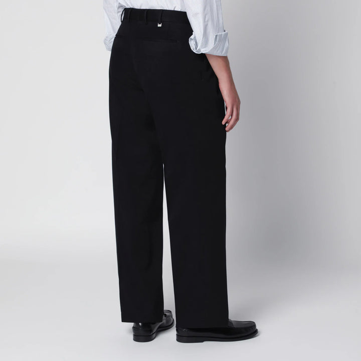 PT Torino - Black Cotton Trousers Brand