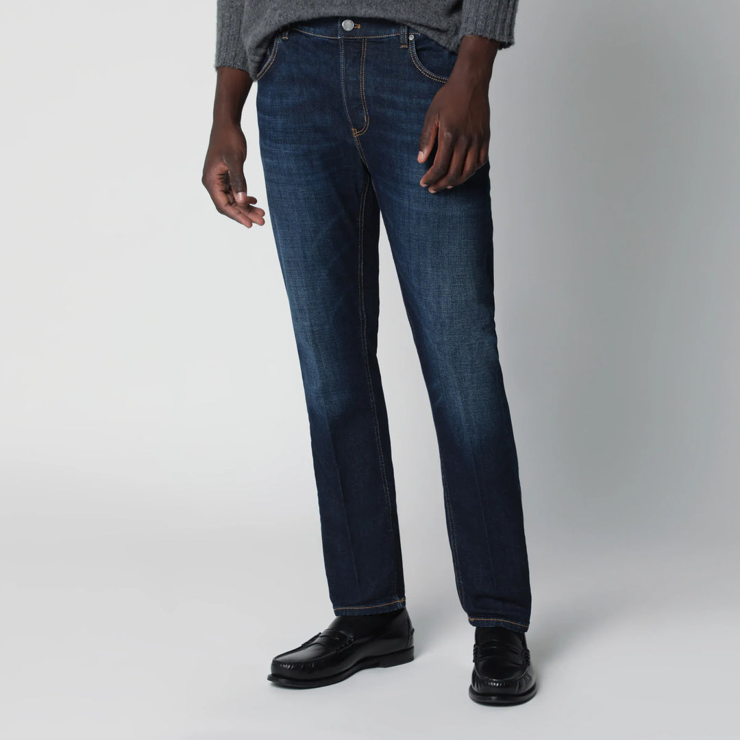 PT Torino Denim - Dark blue washed jeans Brand 30