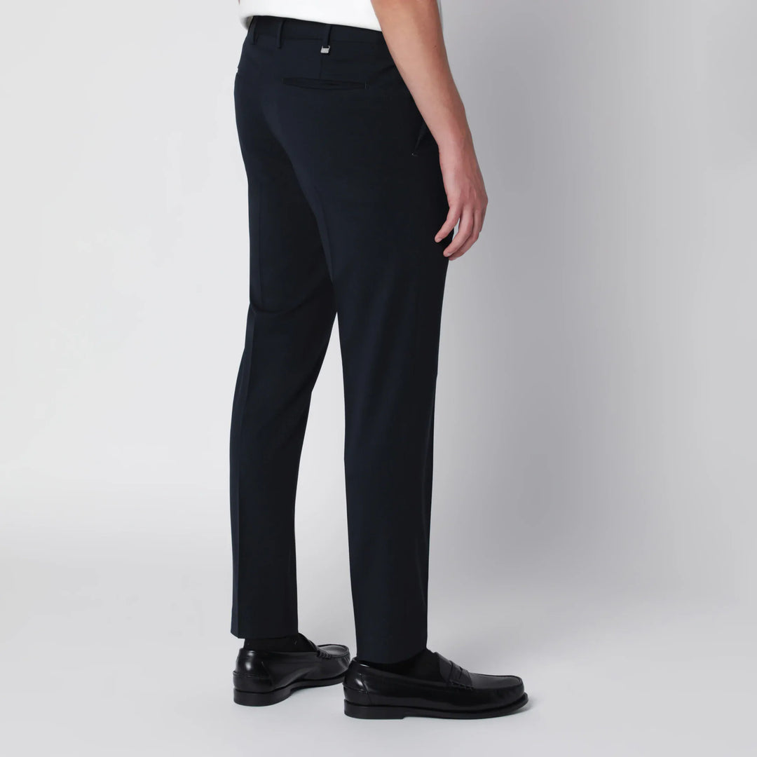 PT Torino - Dieci trousers in blue wool blend Brand