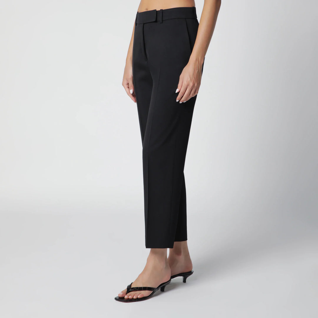 Róhe - Black Mies Cigarette-Leg Trousers Brand
