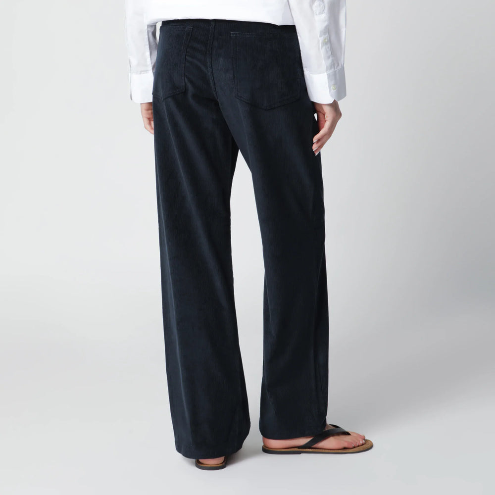 Róhe - Midnight Blue Corduroy Trousers Brand 34  FR