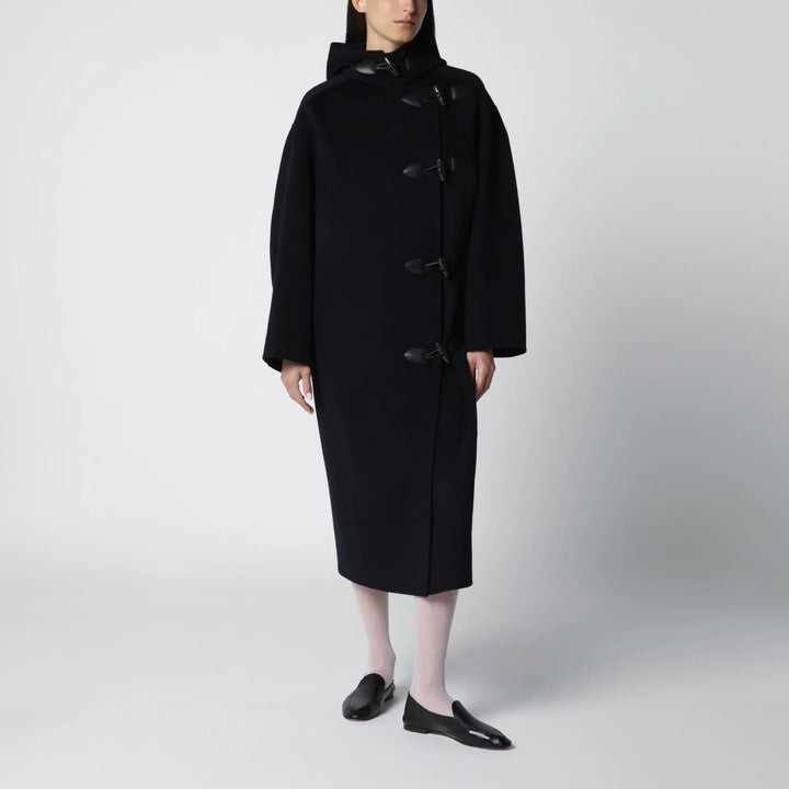 Róhe - Navy Blue Duffle Coat Brand 34  FR