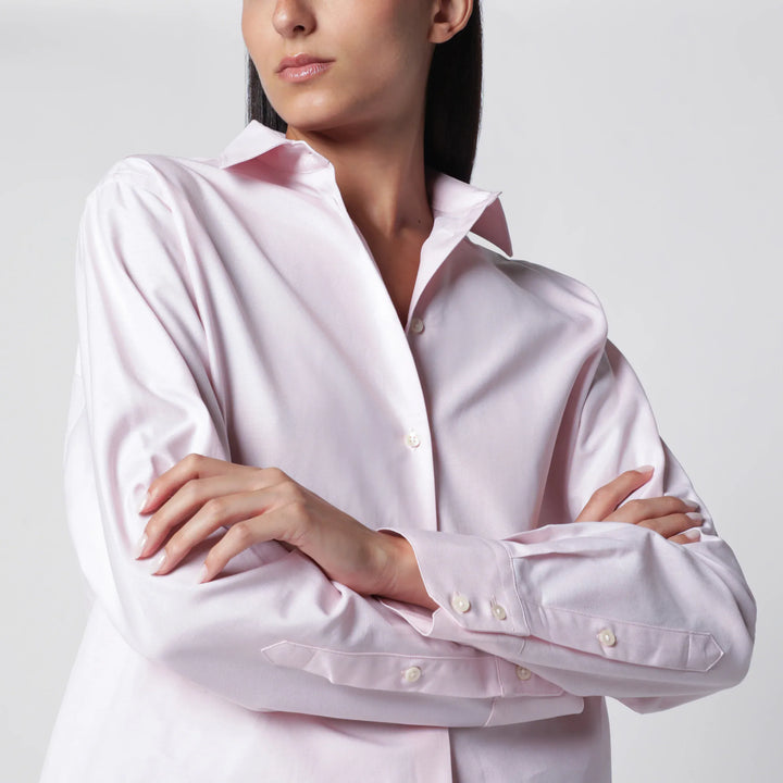 Róhe - Pink Cotton Button-Down Shirt Brand