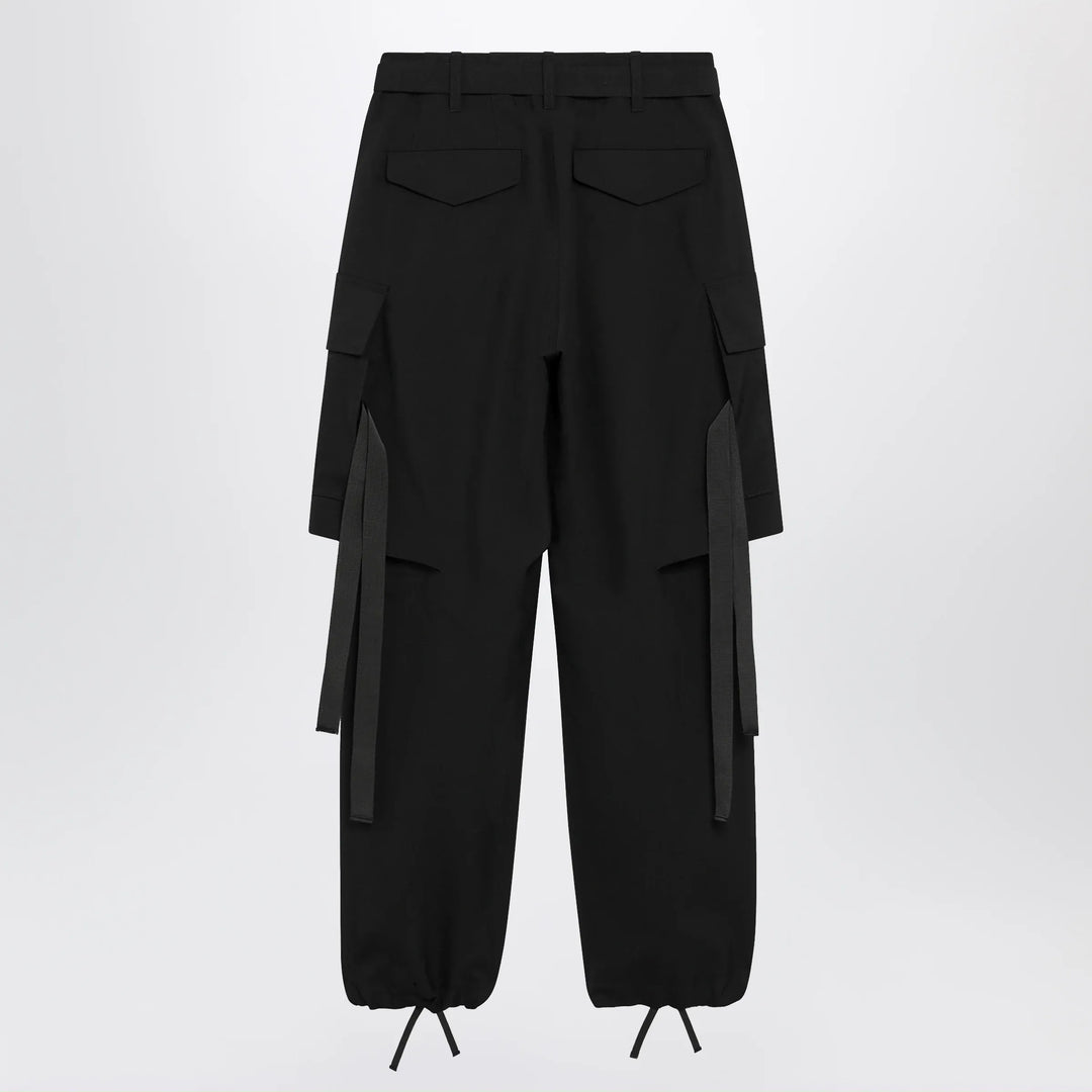 Sacai - Wool-blend cargo trousers Brand