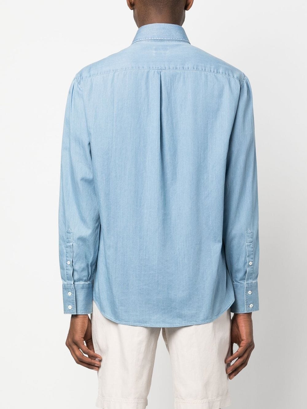 Brunello Cucinelli Shirts S Brunello Cucinelli Shirts Clear Blue Brunello Cucinelli Shirts Clear Blue Brand