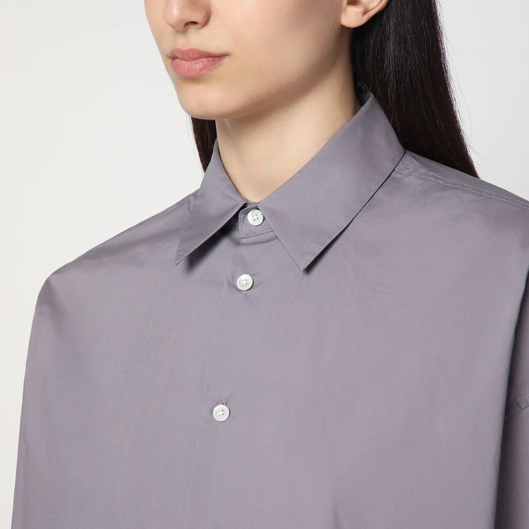 6397 - New Uniform Taro-coloured shirt Brand Shirts &amp; Tops M