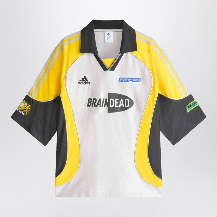 Shirts &amp; Tops adidas x Brain Dead - Football T-shirt Silver Metallic Brand