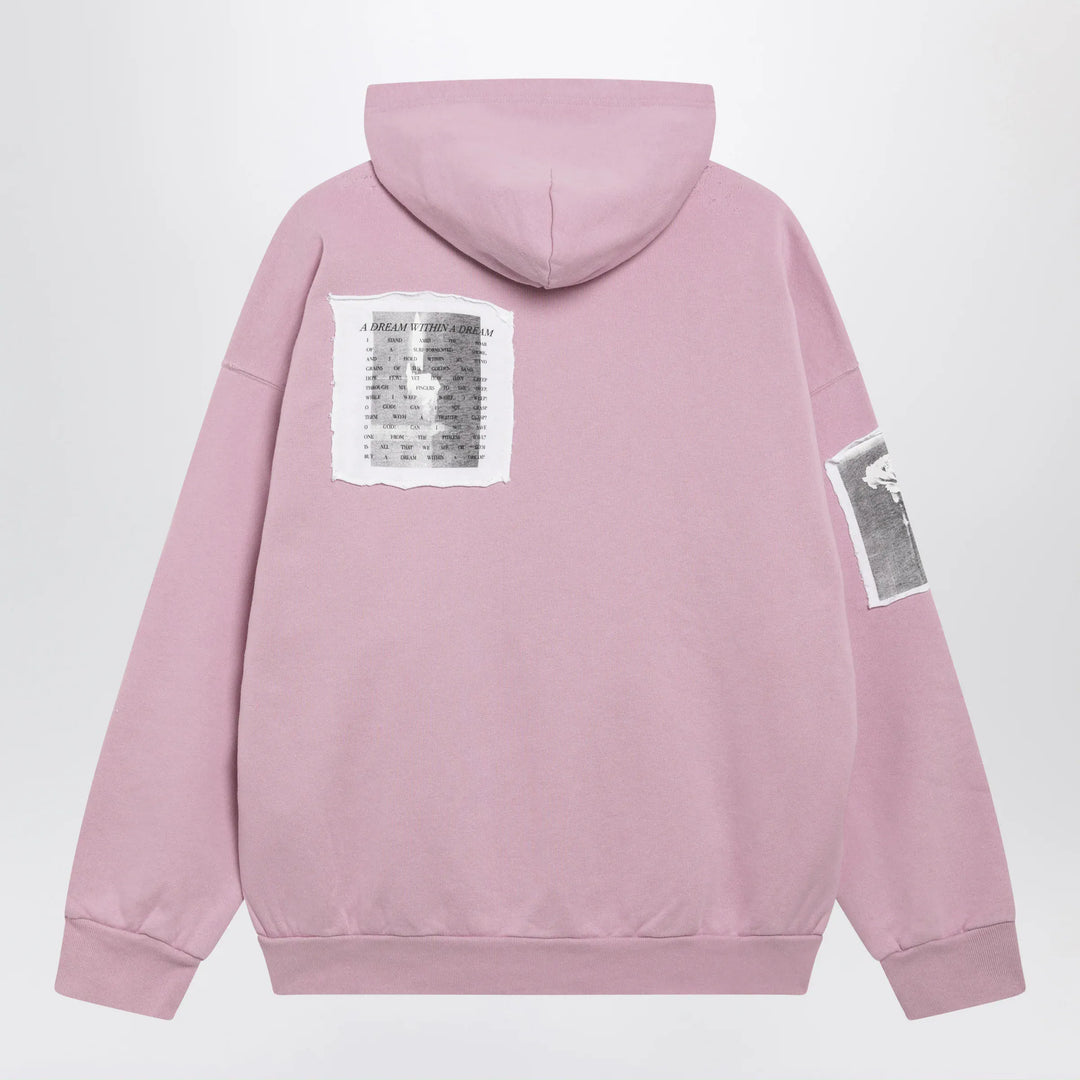 Balenciaga - Antique pink cotton jersey zip-up hoodie Brand Shirts &amp; Tops