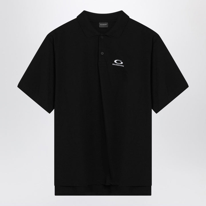 Shirts &amp; Tops Balenciaga - Black Laurel Classic regular polo shirt Brand