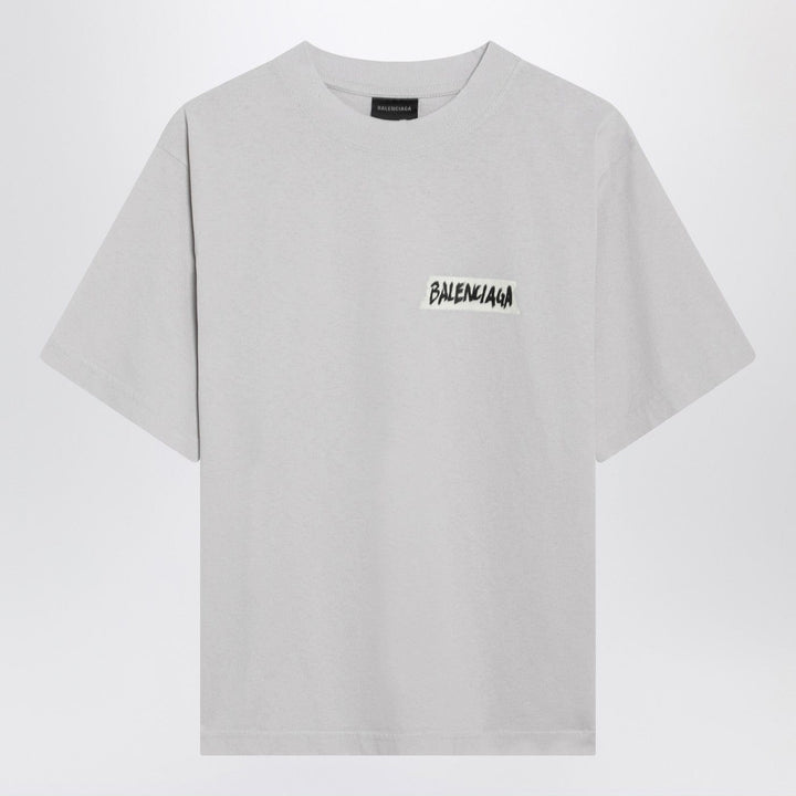 Shirts &amp; Tops Balenciaga - White Masking Tape T-shirt, medium fit Brand