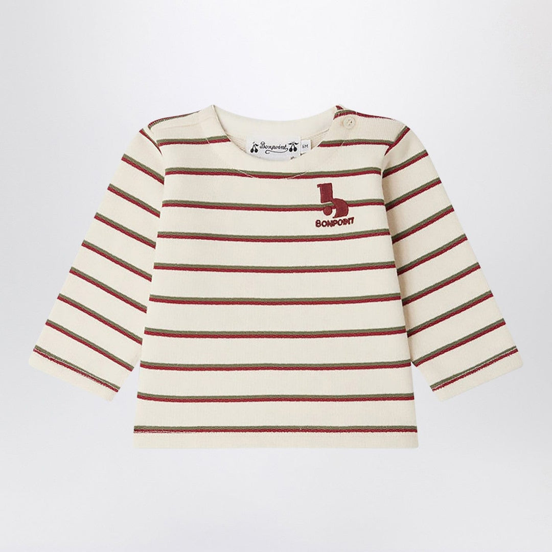 Shirts &amp; Tops 6 Bonpoint - Tourbillon striped cotton T-shirt Brand