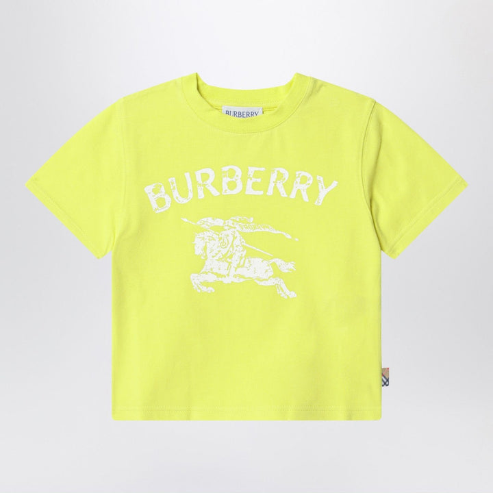 Shirts &amp; Tops Burberry - Lemon yellow cotton T-shirt with EKD Brand