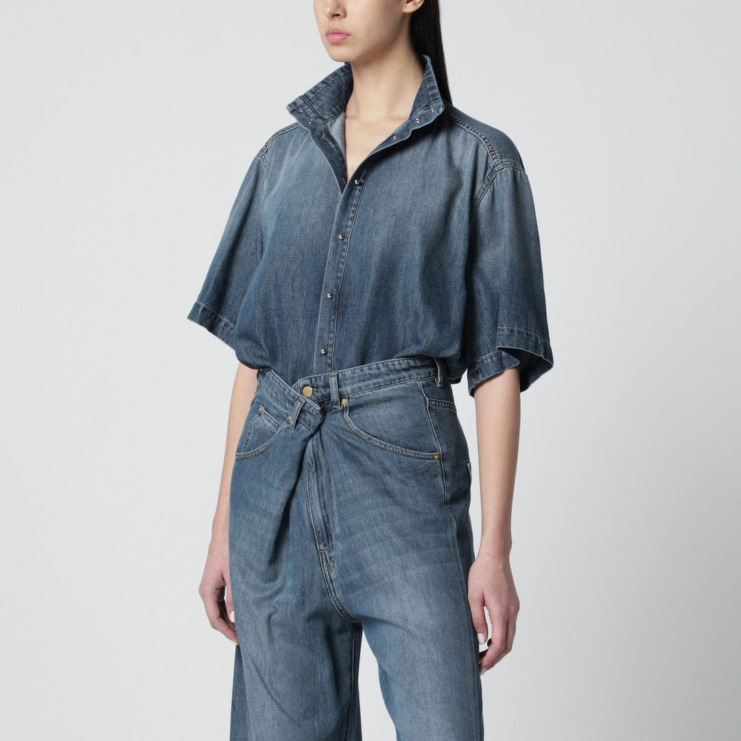 Shirts &amp; Tops DARKPARK - Oversized short-sleeve denim shirt Brand
