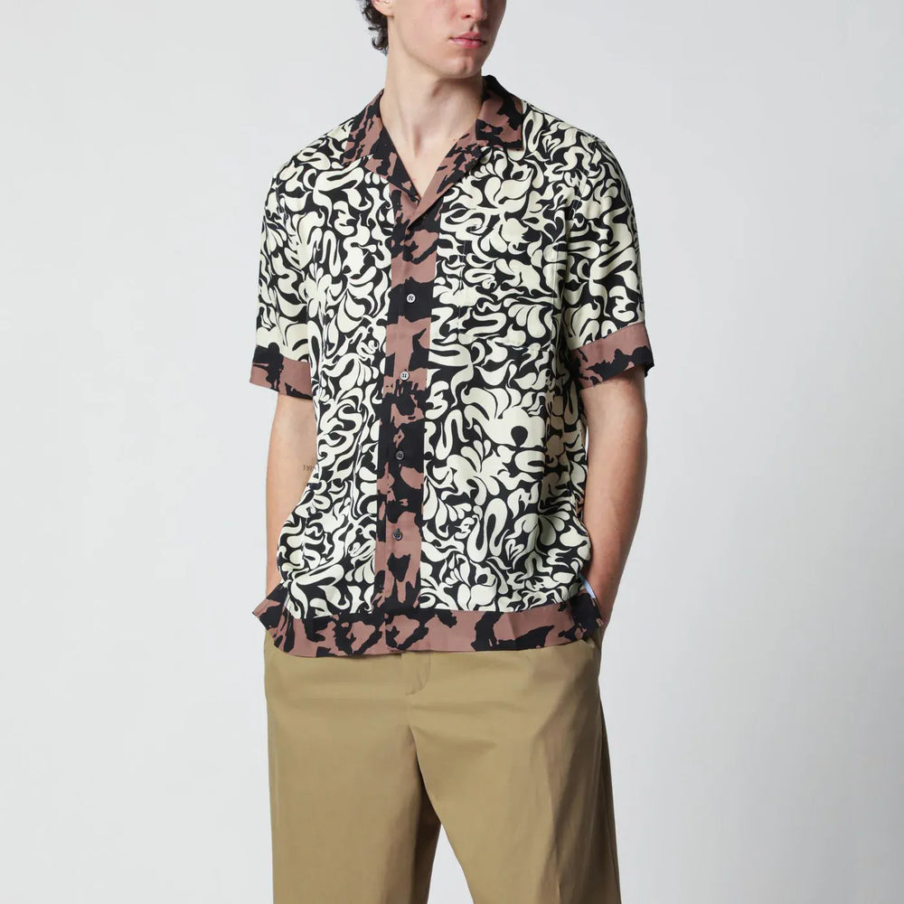 Dries Van Noten - Shirt with Graphic Squiggle print Brand Shirts & Tops 46 IT