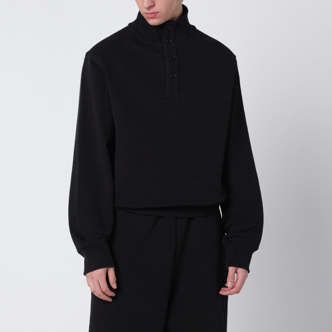 Shirts & Tops Entire Studios - Black cotton buttoned sweater Brand
