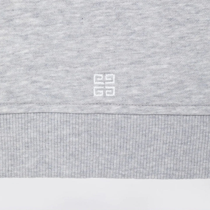 Givenchy - Grey hoodie with embroidered logo Brand Shirts &amp; Tops 8