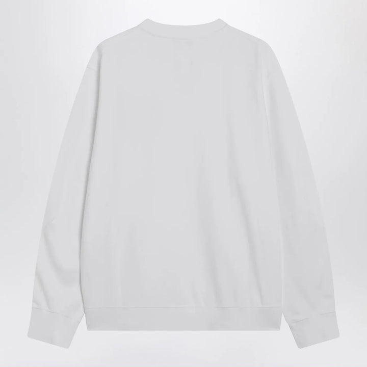Givenchy - White Couture Seam sweatshirt with embroidered logo Brand Shirts &amp; Tops