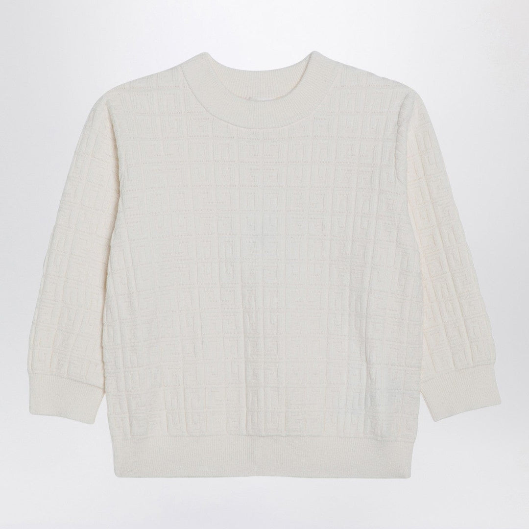Shirts & Tops 8 Givenchy - White jumper with 4G inlay Brand