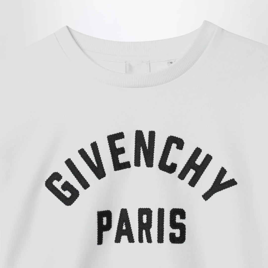 Givenchy - White sweatshirt with logo embroidery Brand Shirts &amp; Tops