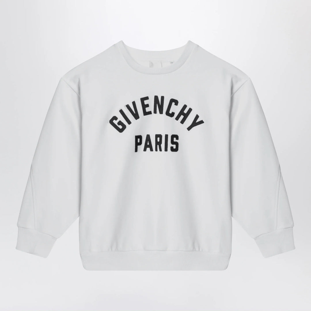 Givenchy - White sweatshirt with logo embroidery Brand Shirts &amp; Tops 6