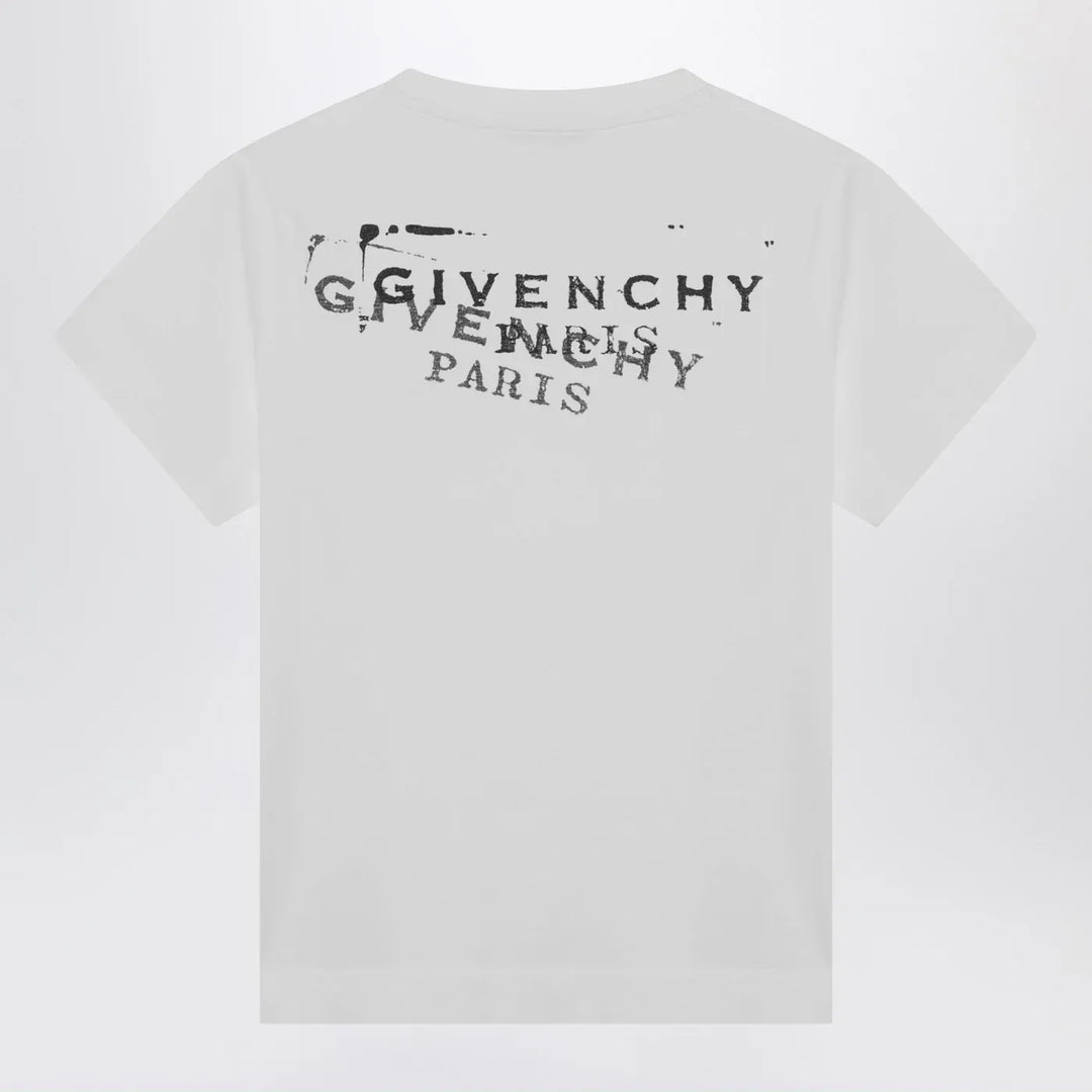 Givenchy - White T-shirt with logo print Brand Shirts &amp; Tops