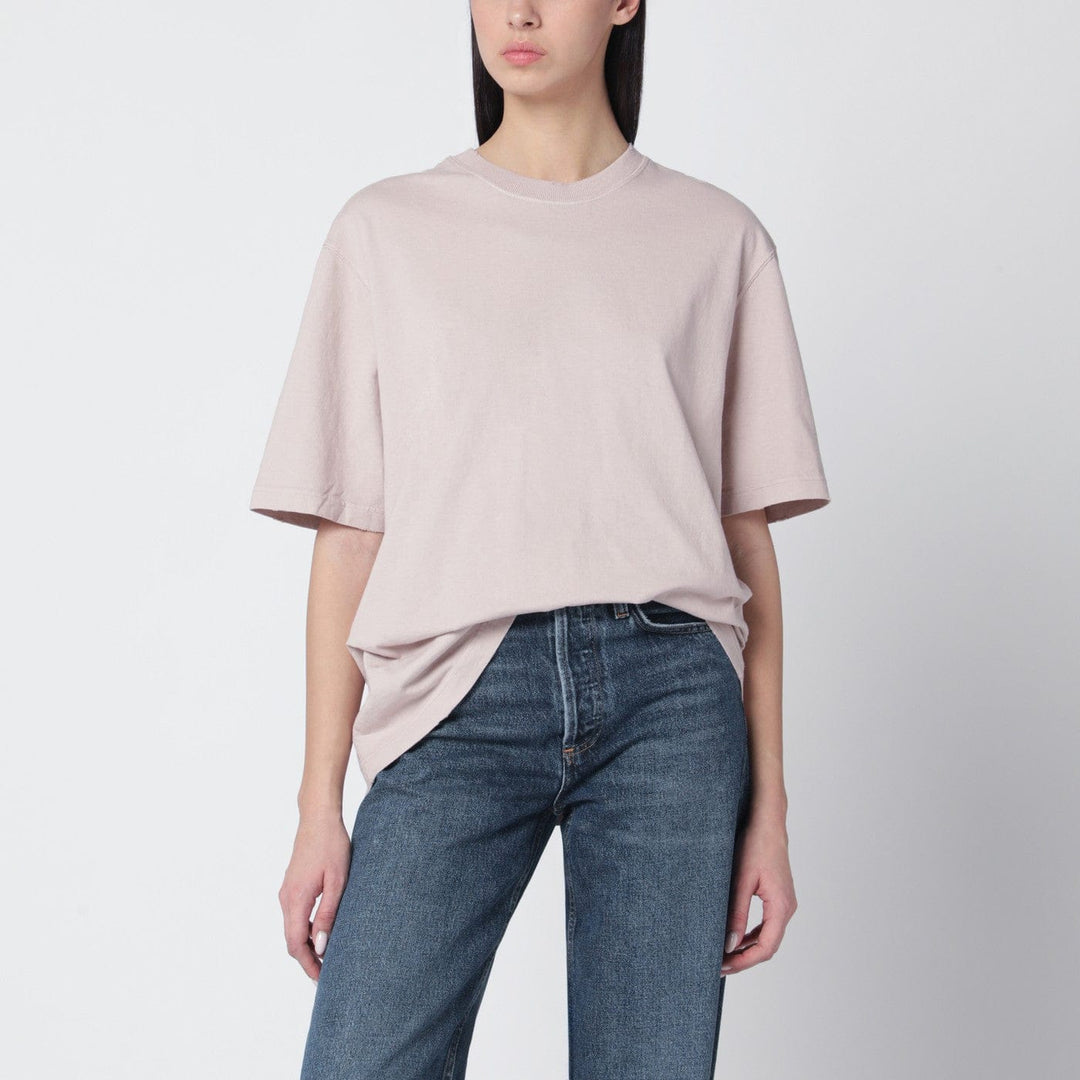 Shirts & Tops Golden Goose - Pink T-shirt with reversed logo lettering on the back Brand