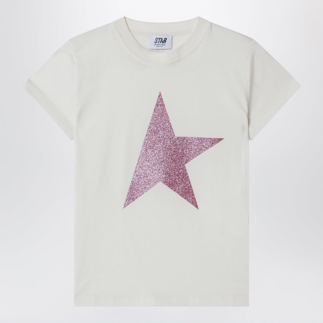 Shirts &amp; Tops Golden Goose - White cotton Star T-shirt Brand