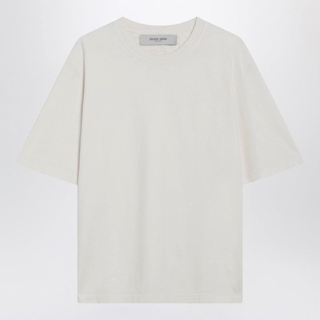 Shirts & Tops Golden Goose - White T-shirt with reverse lettering logo on the back Brand
