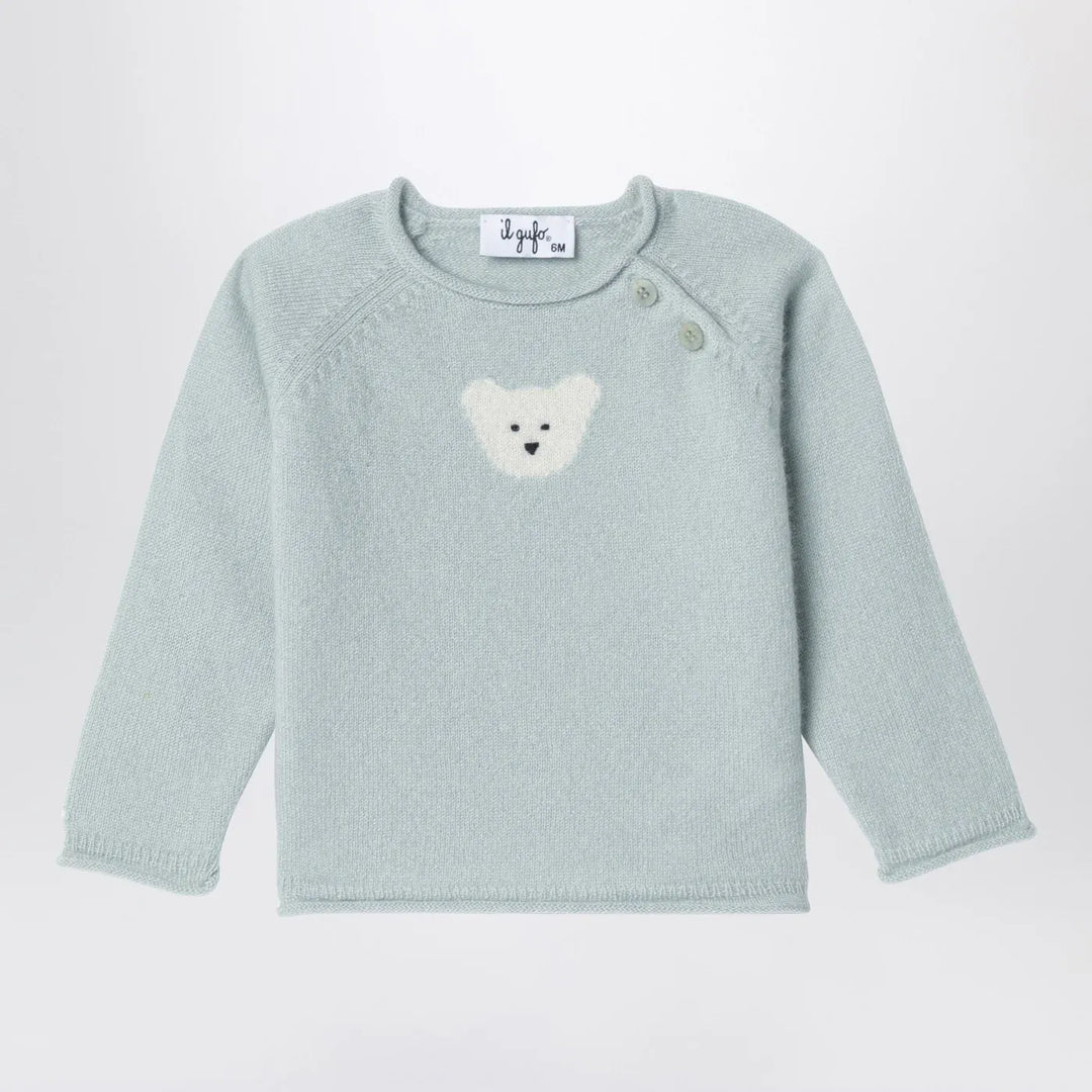 Il Gufo - Light green wool pullover Brand Shirts &amp; Tops 6