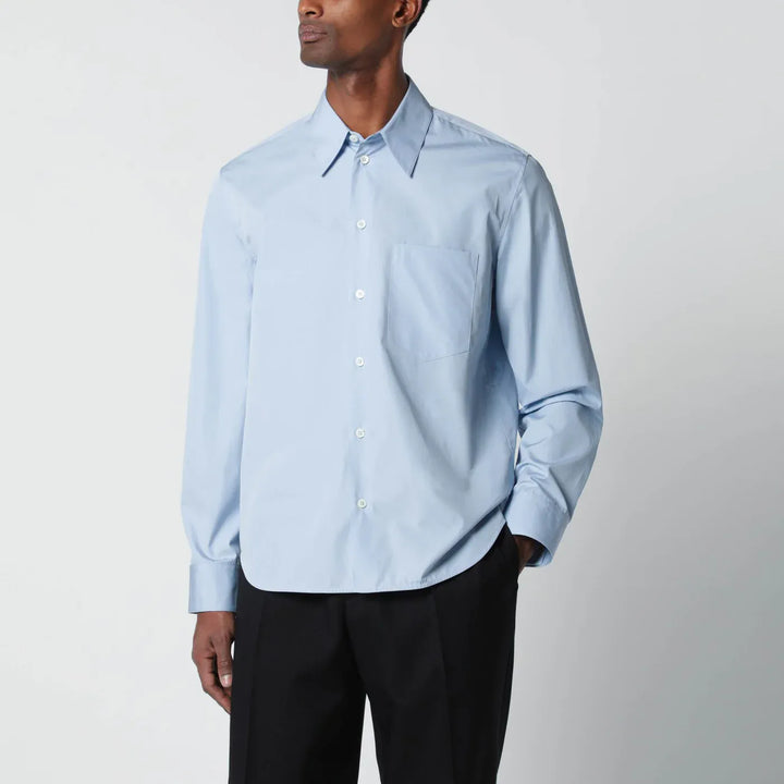 Jil Sander - Light blue cotton shirt Brand Shirts &amp; Tops 40