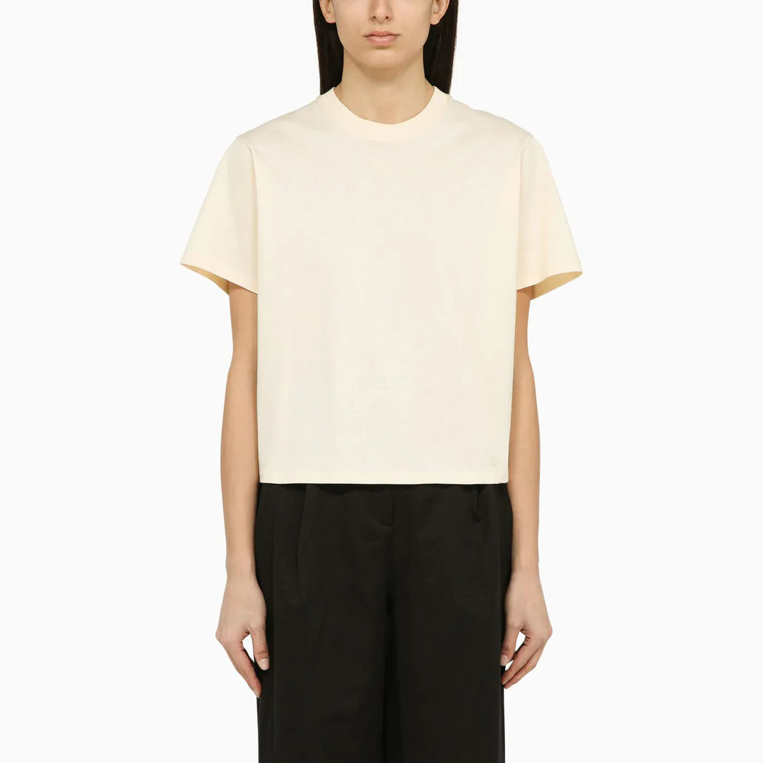 LouLou De Saison - Ivory crew-neck t-shirt Brand Shirts &amp; Tops L