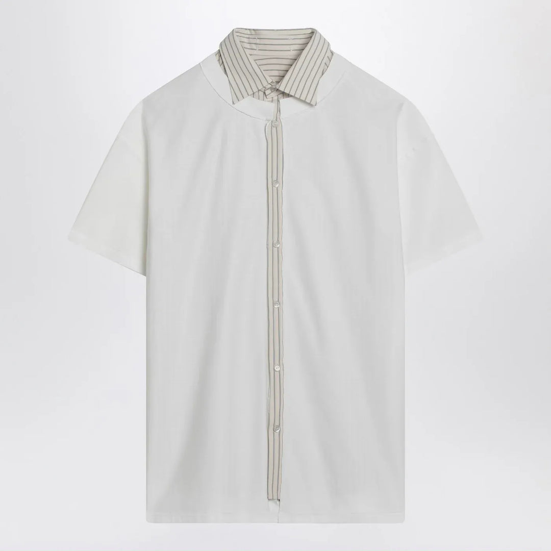 Maison Margiela - White reversed shirt T-shirt Brand Shirts &amp; Tops