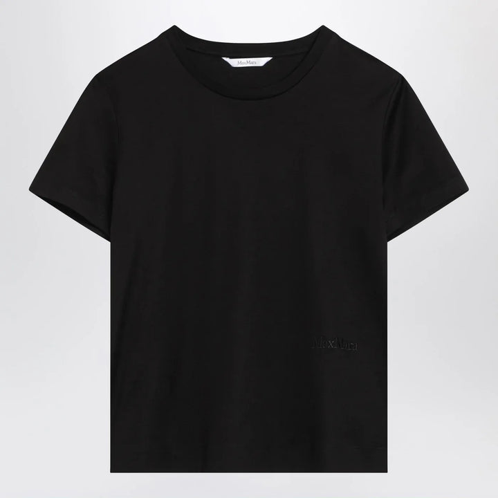 Max Mara - Black cotton T-shirt Brand Shirts &amp; Tops XS