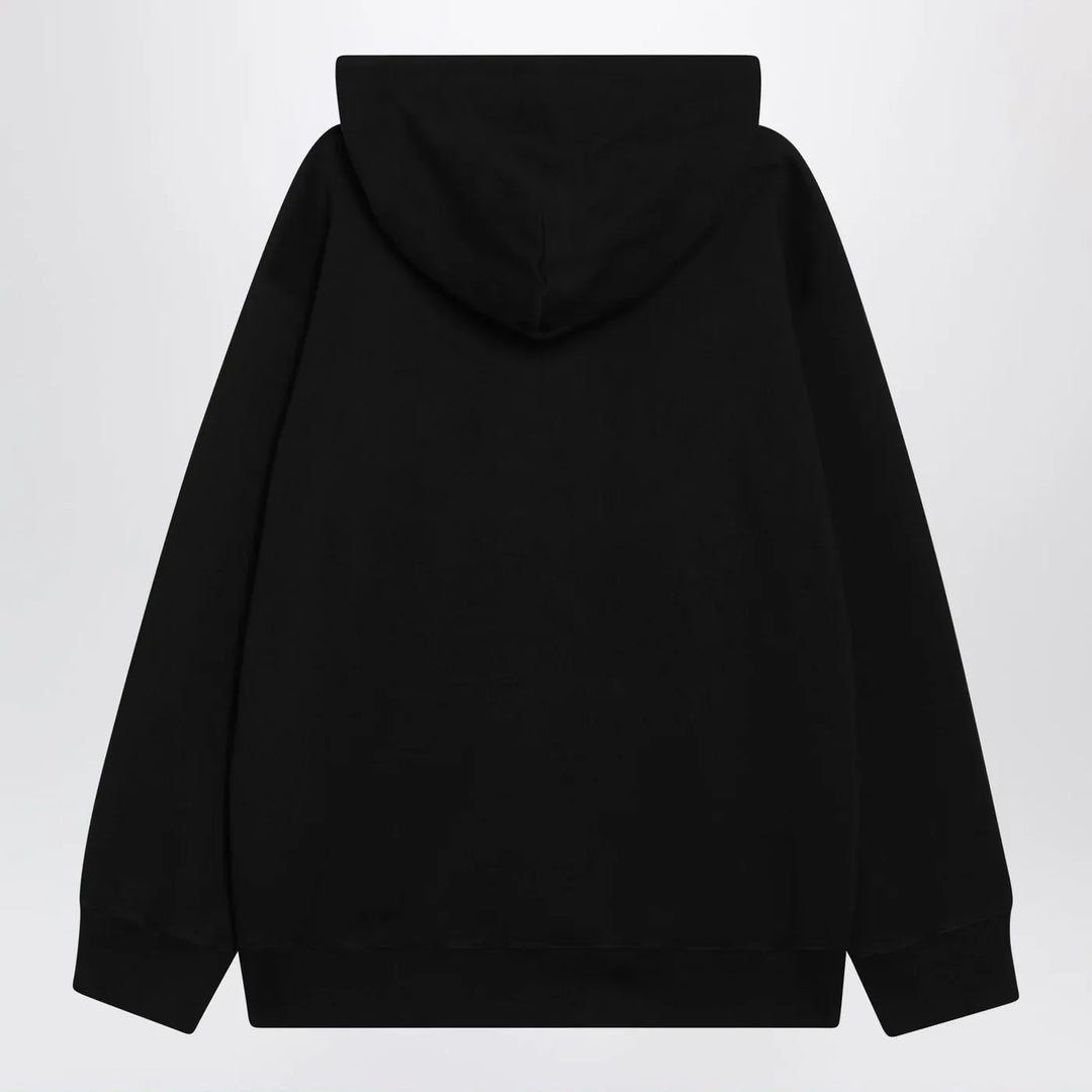 MM6 Maison Margiela - Black Numeric cotton hoodie Brand Shirts &amp; Tops