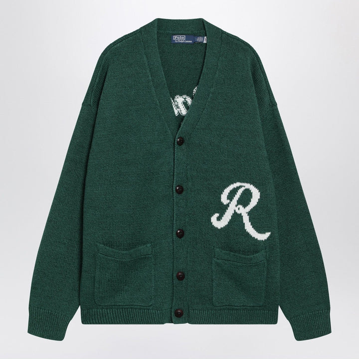 Shirts &amp; Tops Polo Ralph Lauren - Forest green cardigan with Ralph logo Brand