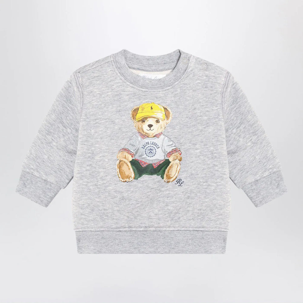 Polo Ralph Lauren - Grey cotton Polo Bear sweatshirt Brand Shirts & Tops 3
