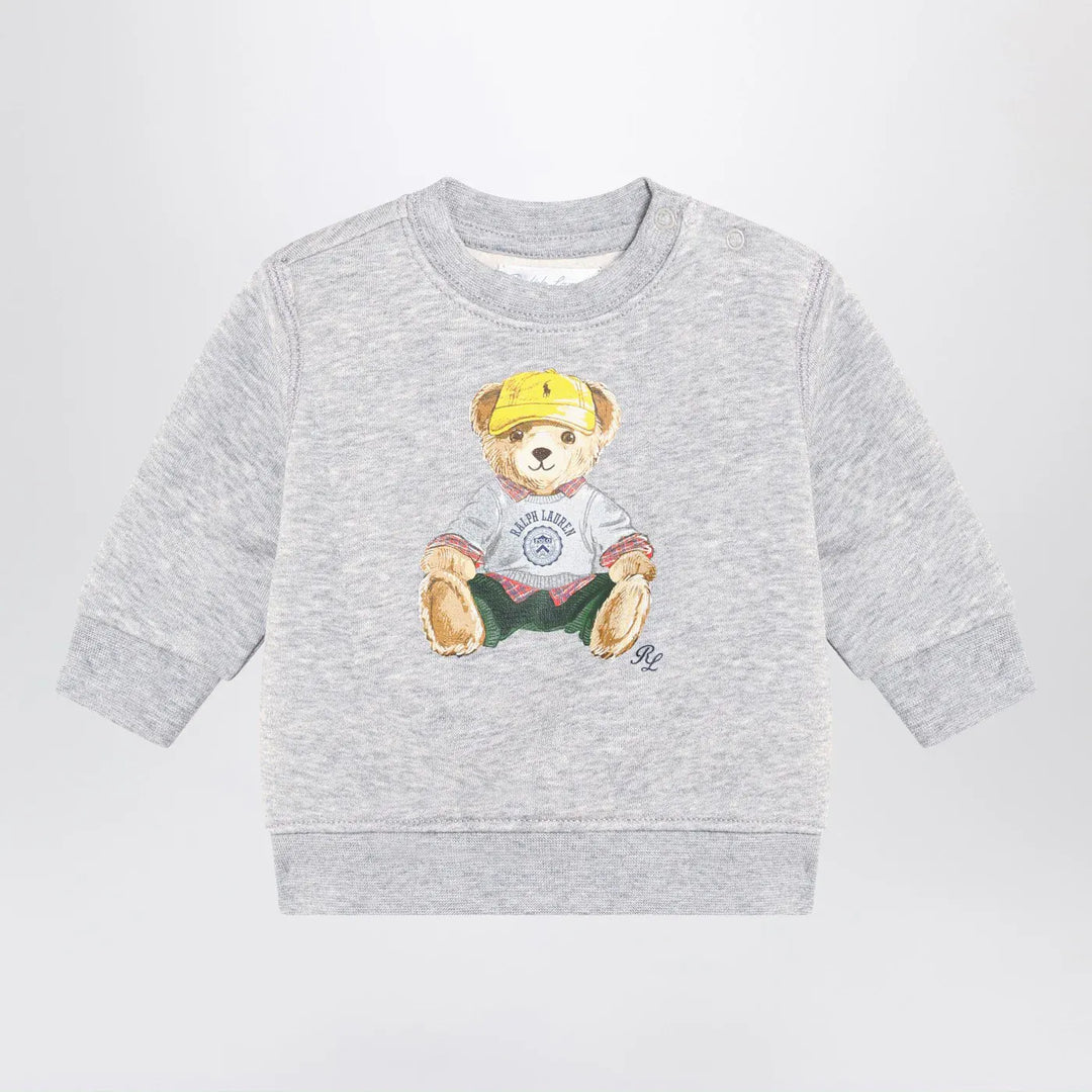 Polo Ralph Lauren - Grey cotton Polo Bear sweatshirt Brand Shirts &amp; Tops 3