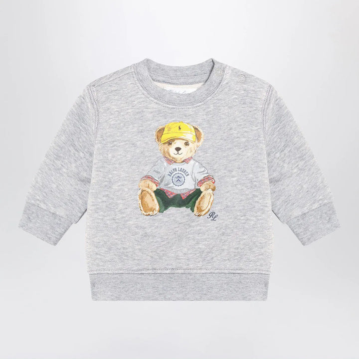 Polo Ralph Lauren - Grey cotton Polo Bear sweatshirt Brand Shirts &amp; Tops 3