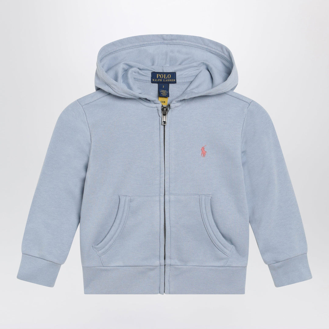 Shirts &amp; Tops 2 Polo Ralph Lauren - Light blue zip hoodie Brand