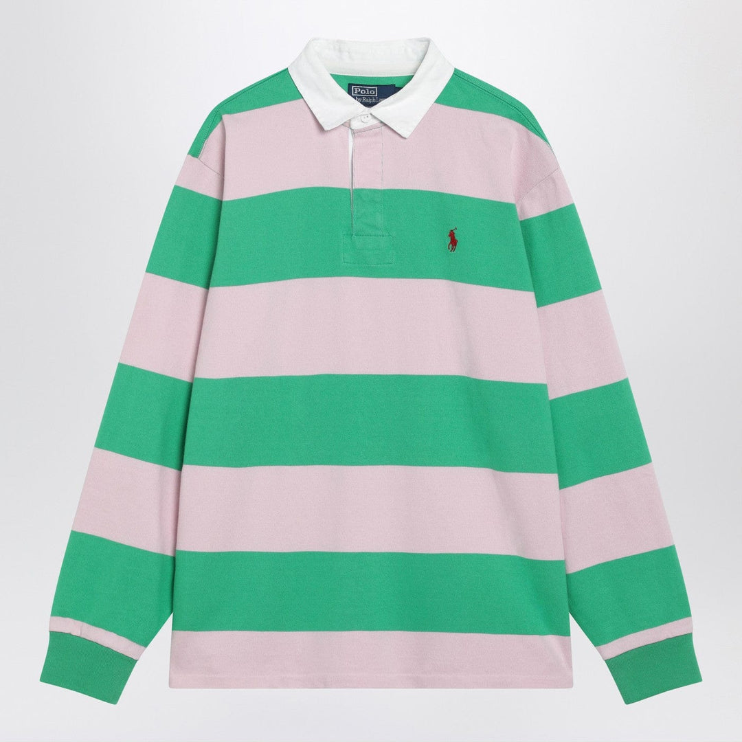 Shirts & Tops Polo Ralph Lauren - Pink/emerald green striped polo Brand