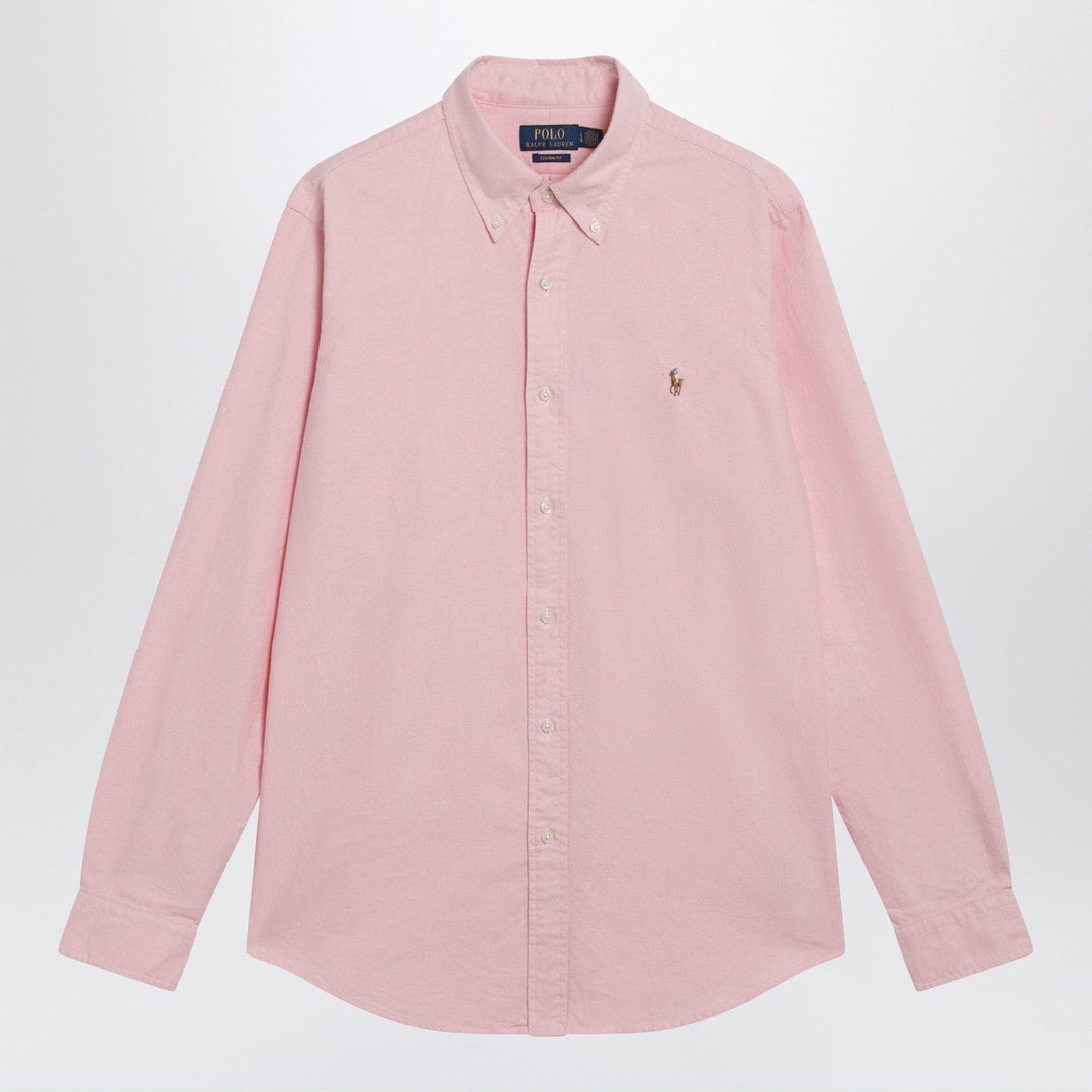 Shirts &amp; Tops Polo Ralph Lauren - Pink Oxford Custom-Fit shirt Brand