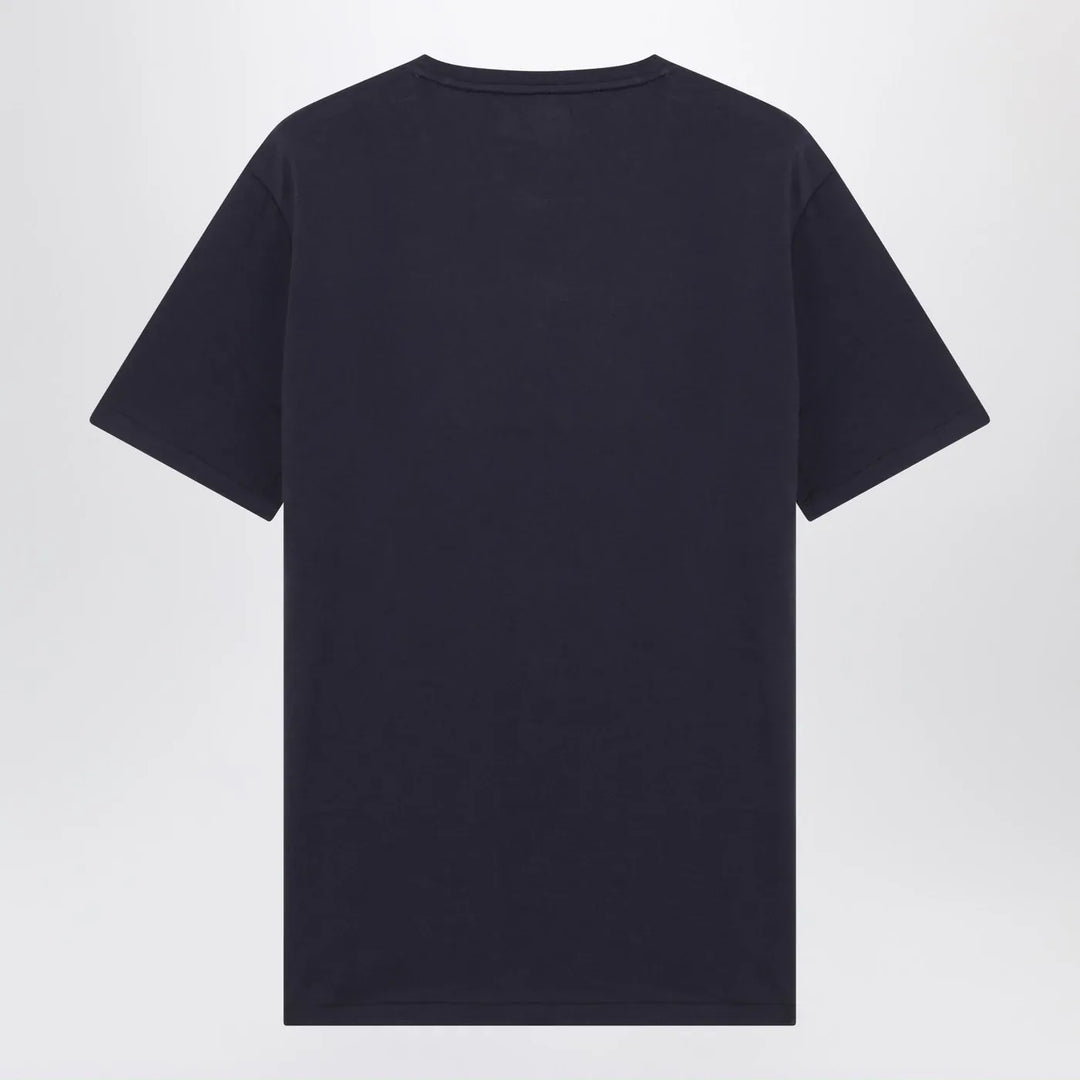 Polo Ralph Lauren - T-shirt blue in cotton Custom Slim-Fit Brand Shirts &amp; Tops