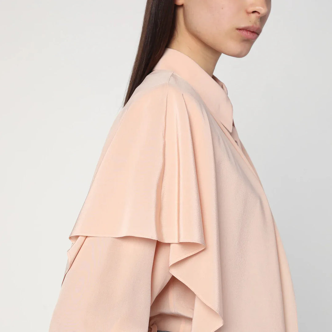 Stella McCartney - Pink silk shirt Brand Shirts &amp; Tops