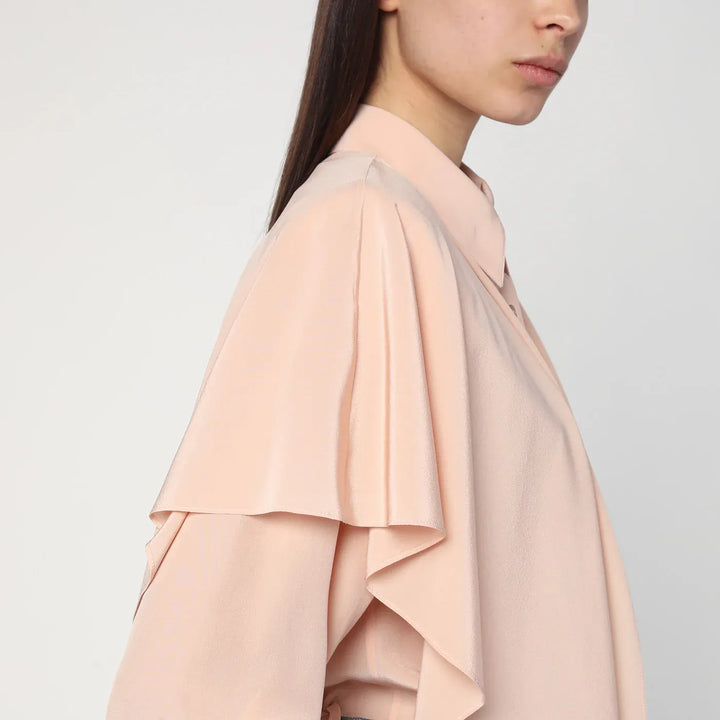 Stella McCartney - Pink silk shirt Brand Shirts &amp; Tops