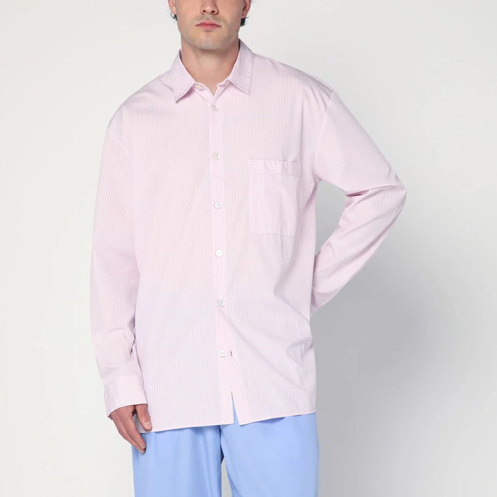 Tekla - Pink striped pyjama shirt Brand Shirts &amp; Tops L