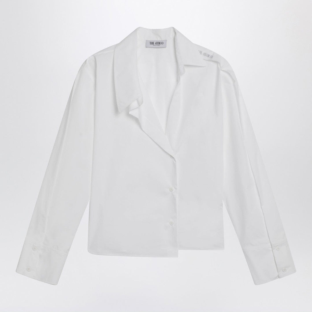 Shirts & Tops The Attico - White asymmetric cotton shirt Brand
